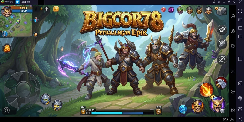 Gameplay menarik dari BIGCOR78 menampilkan aksi seru di dunia RPG.
