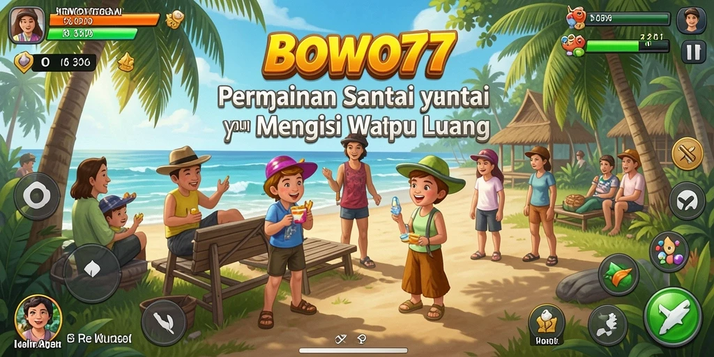 Tangkapan layar utama dari gameplay santai BOWO77.