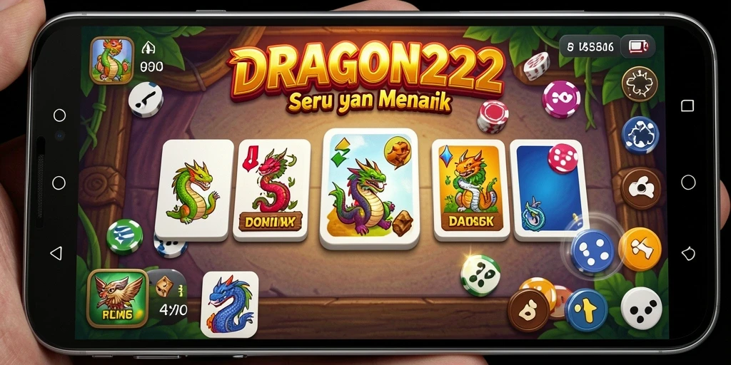 Tampilan gameplay seru dan menantang dari DRAGON222.