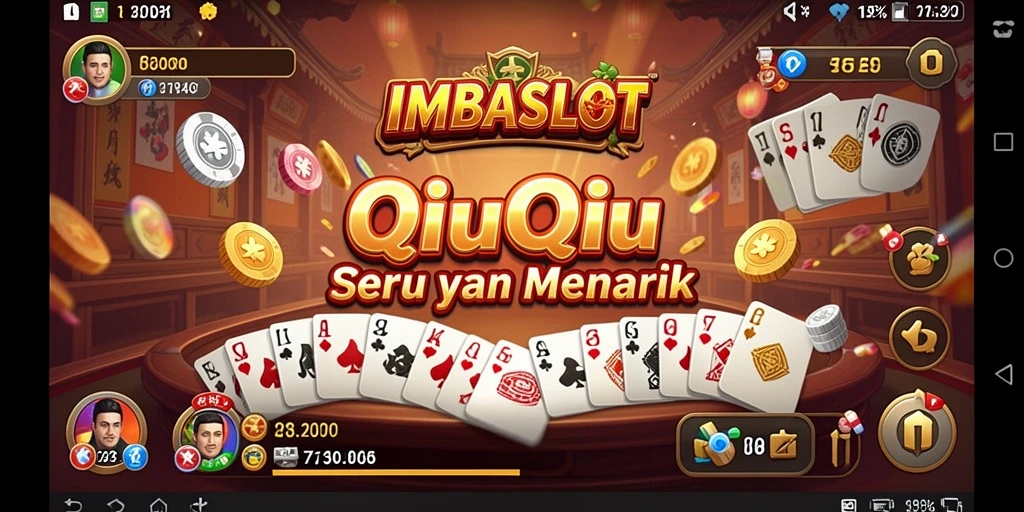 Tampilan permainan QiuQiu yang menarik di IMBASLOT.