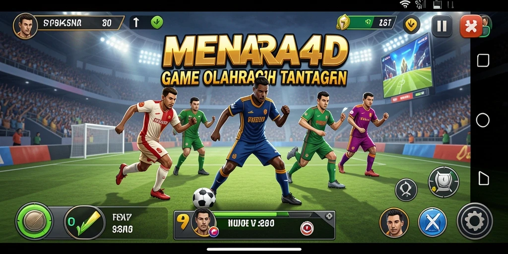 Tampilan seru permainan MENARA4D dalam aksi olahraga.