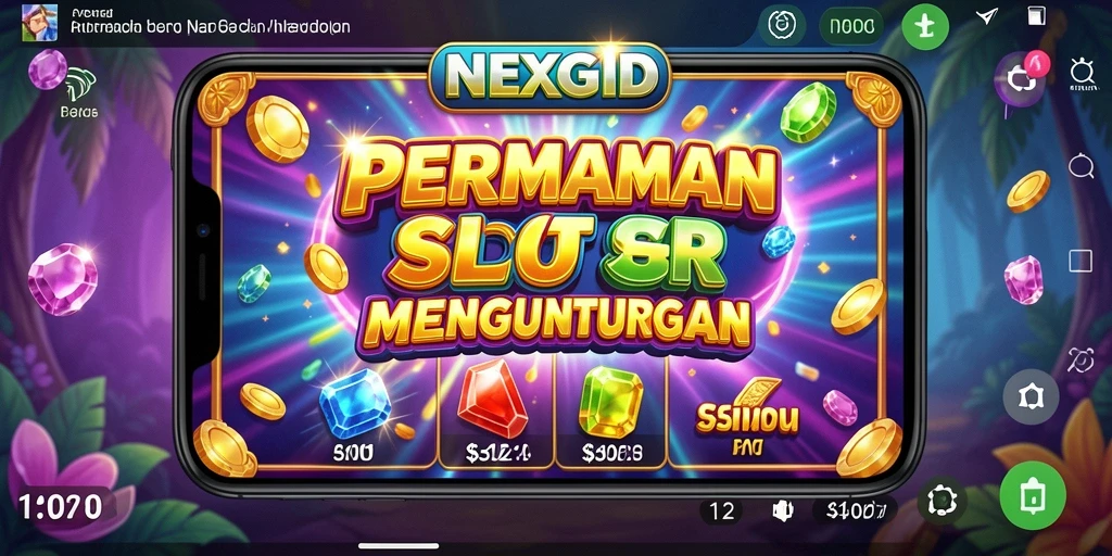 Tampilan gameplay NEXGID yang mengasyikkan dan penuh warna.