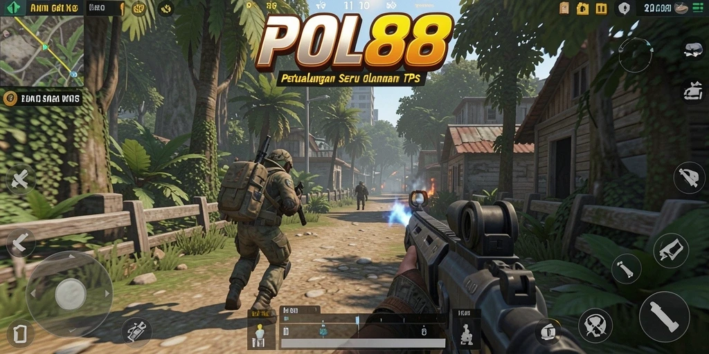 Tangkapan layar menunjukkan aksi mendebarkan dalam gameplay TPS.