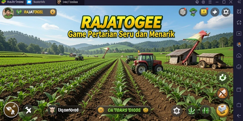 Tampilan gameplay RAJATOGEL yang mengasyikkan di dunia pertanian.