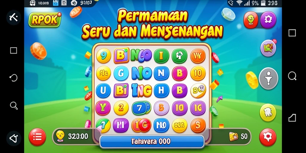 Gameplay seru aplikasi Bingo RPOK dengan pemain aktif.