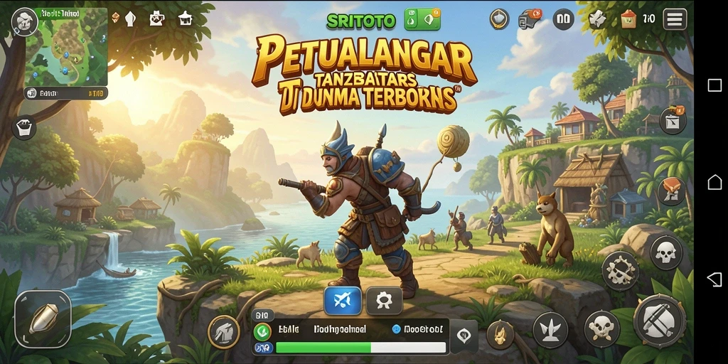 Gameplay SRITOTO menampilkan eksplorasi dunia terbuka yang mendalam.