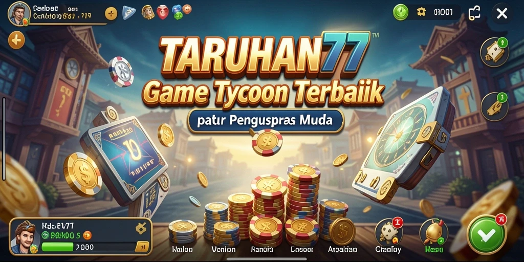 Tangkap keseruan gameplay Tycoon dalam TARUHAN77.